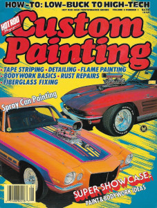 CUSTOM PAINTING BY HOT ROD 1987 V5 NO1 - FLAME PAINTING, DETAILING, RUST REPAIR